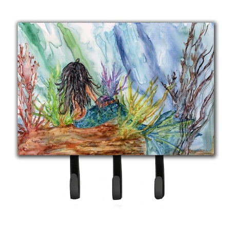 Jensendistributionservices Black Haired Mermaid Water Fantasy Leash or Key Holder MI1715345